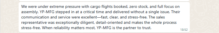 Customer Testimonials