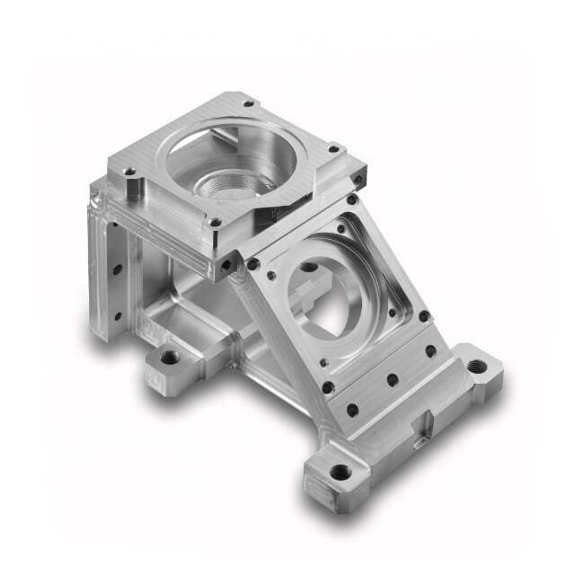 aluminum machined part